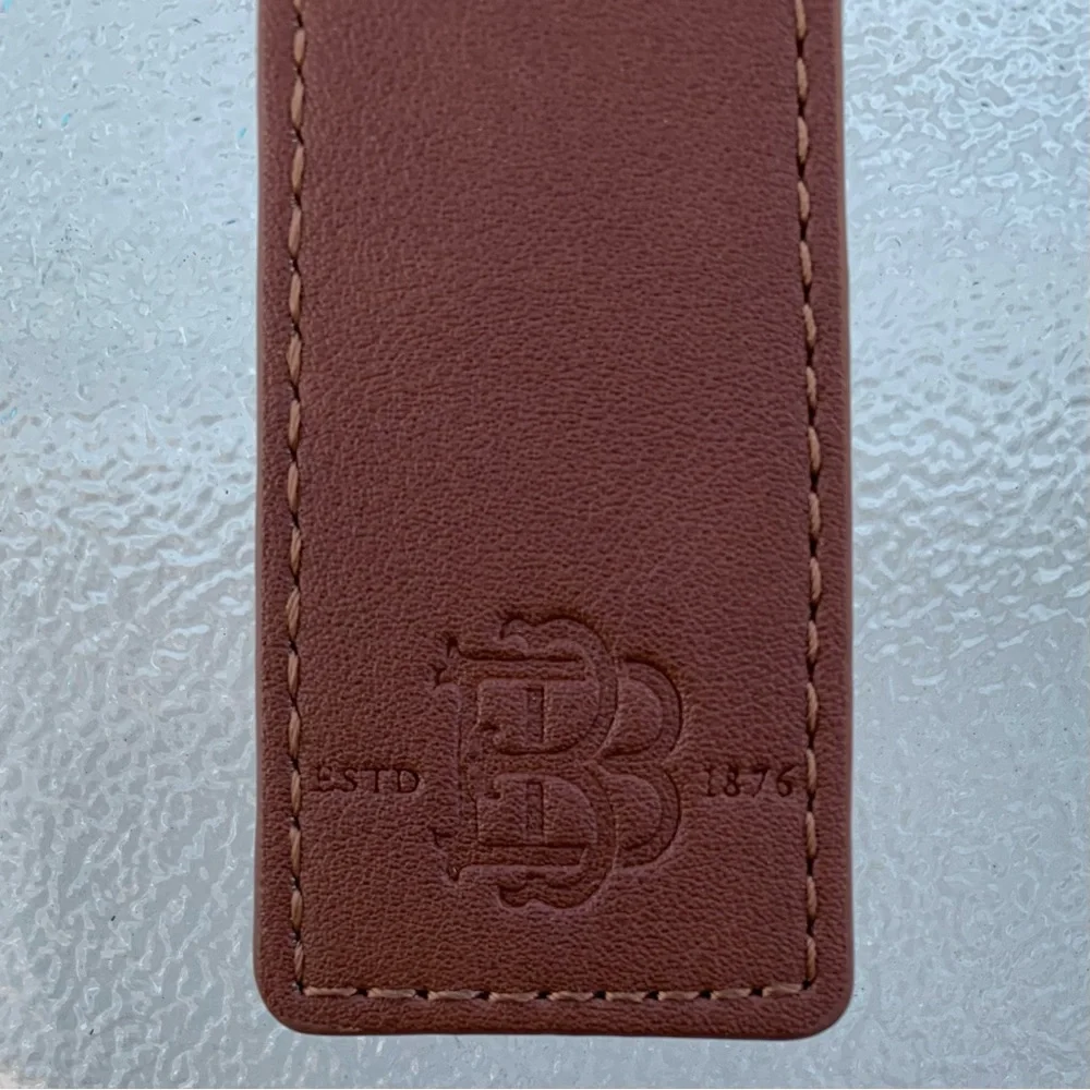 Beringer Vineyards Embossed Brown Key Fob and Logo’d Box